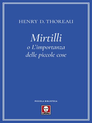 cover image of Mirtilli